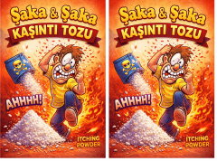 2 Adet Kaşıntı Tozu Şaka Kaşıntı Tozu Eğlence Şaka Amaçlı Toz