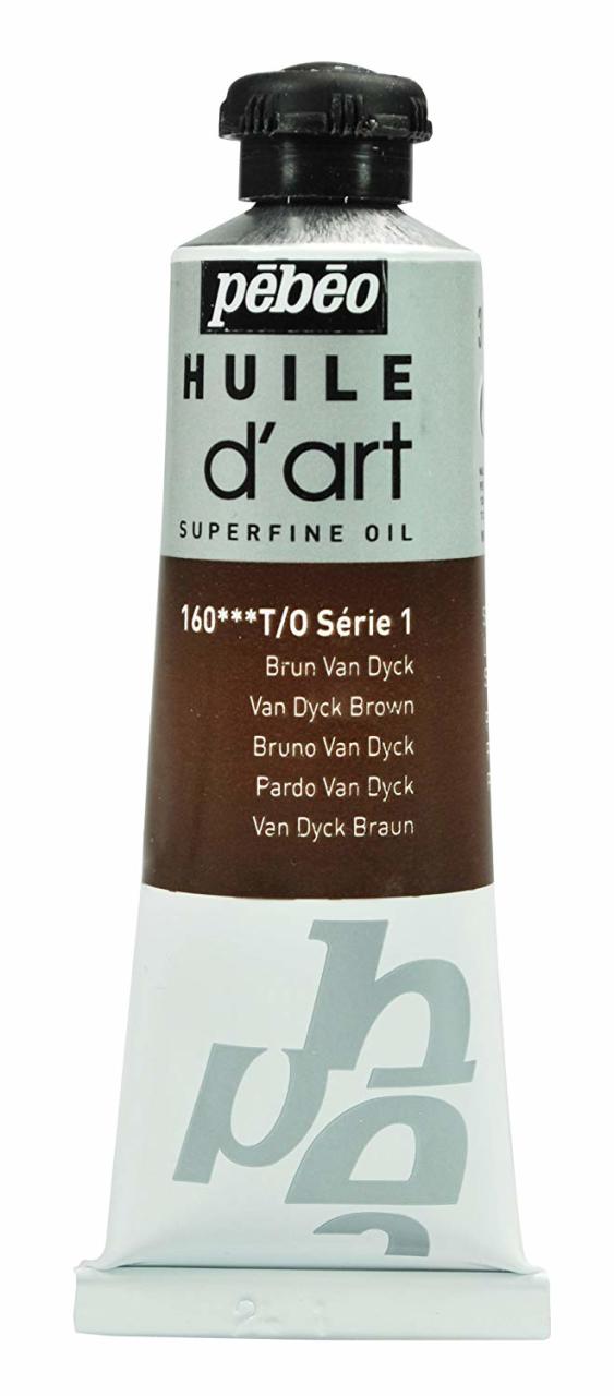 Huile Dart Yağlıboya - 37ml - Van Dyck Brown - S1 - 160