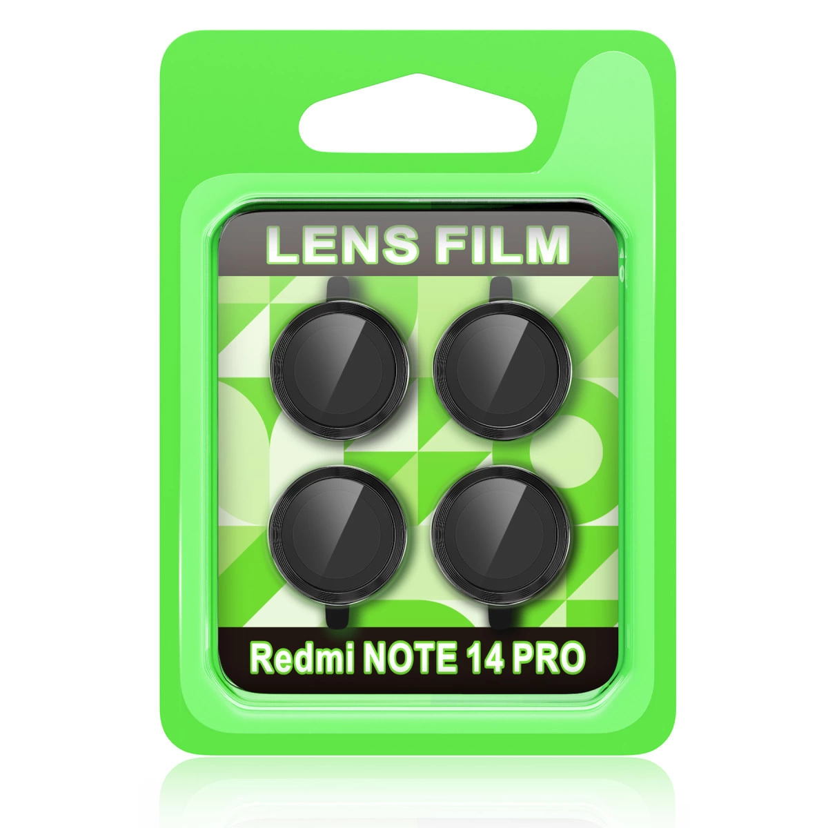 Xiaomi Redmi Note 14 Pro 5g Raze Metal Kamera Lens - Siyah