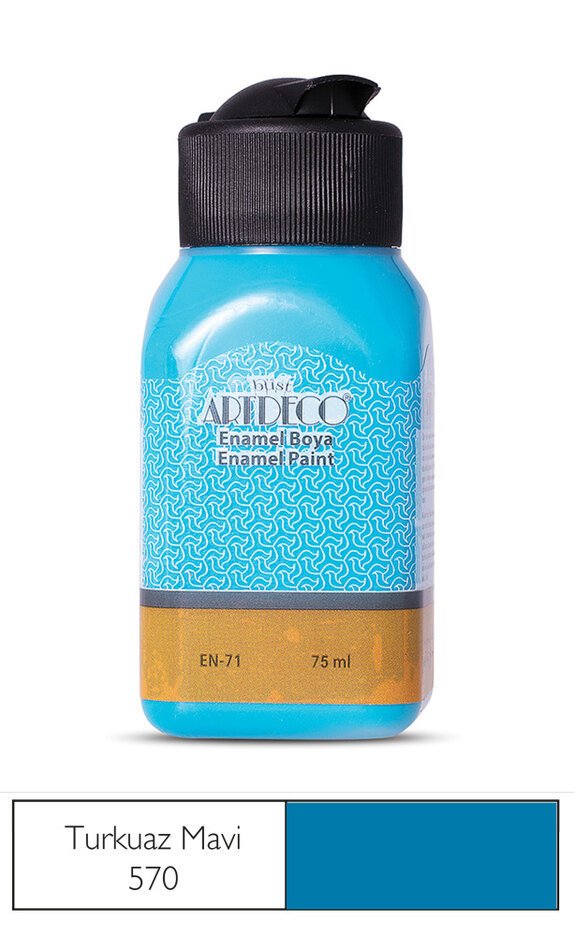 Enamel Boya 75ml N:570 Turkuaz Mavi