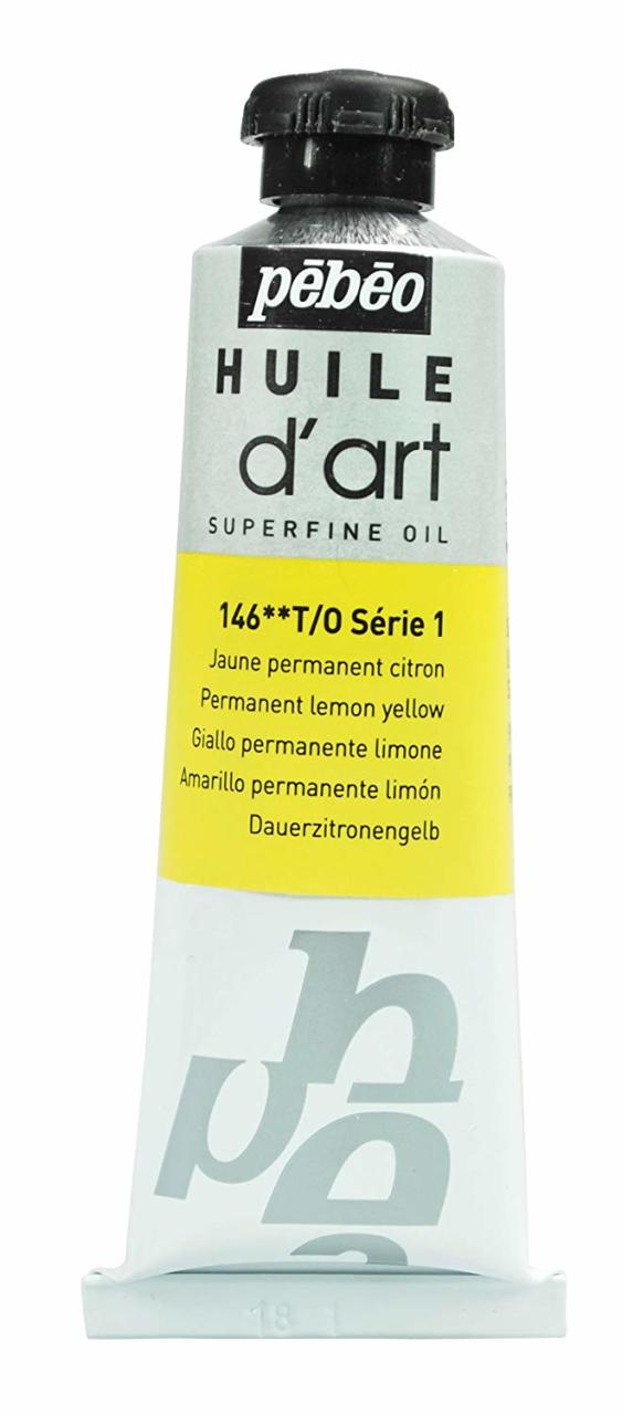 Huile Dart Yağlıboya - 37ml - Permanent Lemon Yellow - S1 - 146