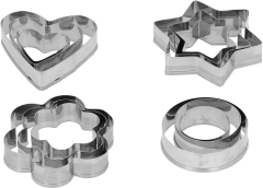 Kek Kalıbı - Bisküvi Kalıbı - Fondan Kalıbı 12 Adet