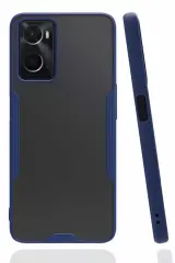 Newface Oppo A96 Kılıf Platin Silikon - Lacivert
