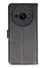 Newface Xiaomi Redmi A3 4g Kılıf Trend S Plus Kapaklı Kılıf - Siyah