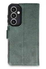 Newface Samsung Galaxy S23 Fe Kılıf Trend S Plus Kapaklı Kılıf - Yeşil
