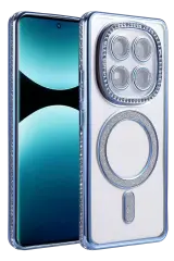 Newface Xiaomi Redmi Note 15 4g Joke Simli Magneticsafe Kılıf - Mavi
