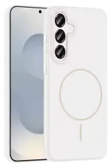 Joko Samsung Galaxy S25 Kılıf Jully Magsafe Kapak - Beyaz