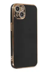 Newface Apple İphone 14 Kılıf Volet Silikon - Siyah