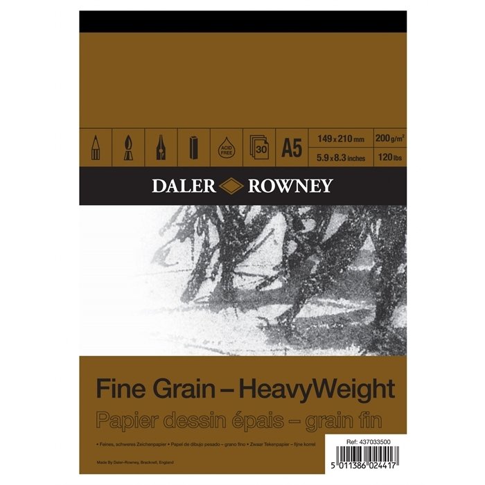 Fine Grain Heavyweight Eskiz Blok - A5 - 200GR - 30YP