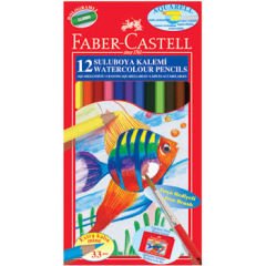 Aquarel Suluboya Kalemi 12 Renk