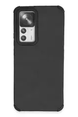 Newface Xiaomi Mi 12t Kılıf Loop Deri Silikon - Siyah
