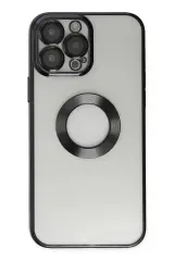 Newface İphone 13 Pro Kılıf Slot Silikon - Siyah