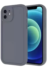 Newface İphone 11 Kılıf Viera Silikon - Gri