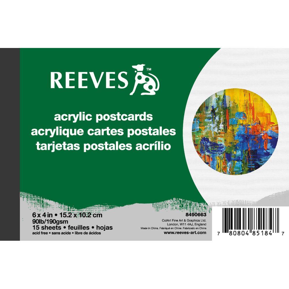 Akrilik Kart Postal 15,2x10,2cm - 15 Yaprak 190Gr.