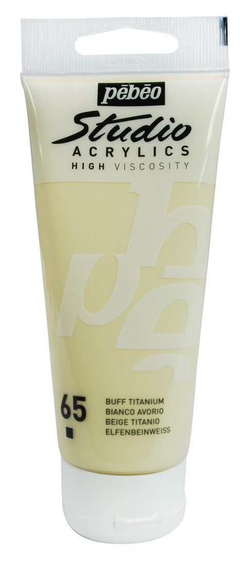 Studio Akrilik Boya - Buff Titanium - 100ml - N:65