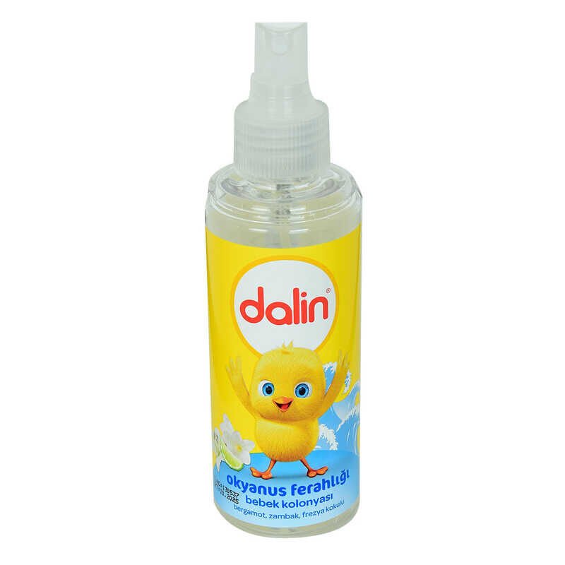 Okyanus Ferahlığı Bebek Kolonyası Bergamot Zambak Frezya Kokulu 65 Derece 150 ML