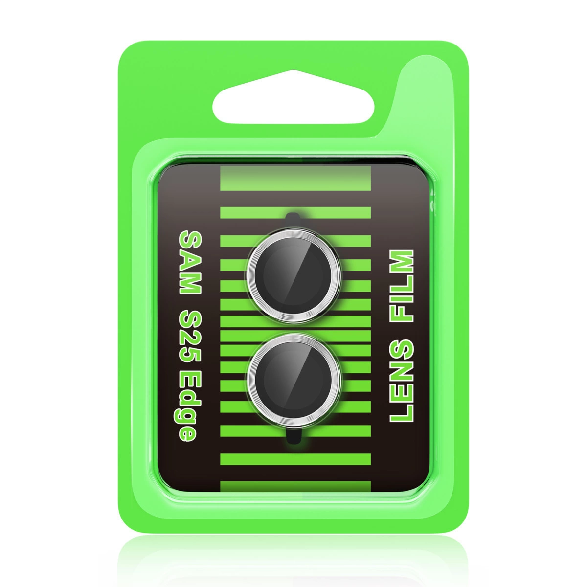 Samsung Galaxy S25 Edge Raze Metal Kamera Lens - Gümüş