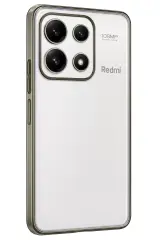 Newface Xiaomi Poco X6 Pro Kılıf Razer Lensli Silikon - Gold