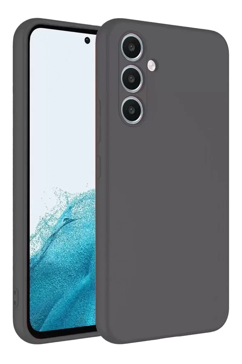 Newface Samsung Galaxy A16 5g Kılıf First Silikon - Gri