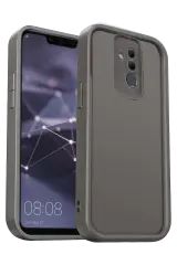 Newface Huawei Mate 20 Lite Kılıf Viera Silikon - Gri