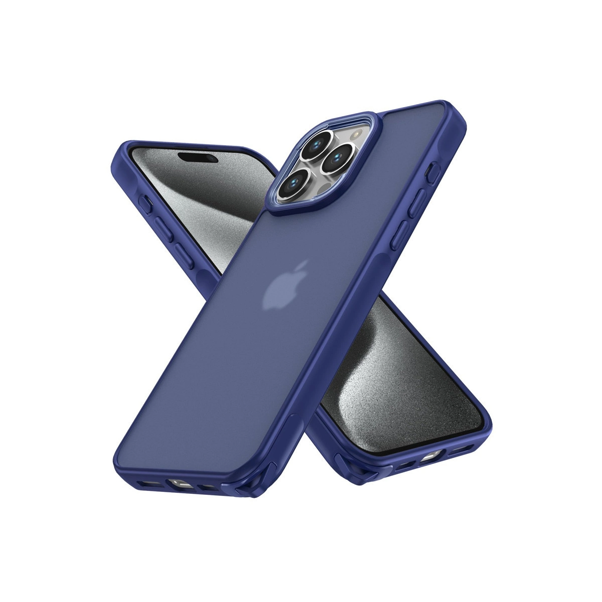 İphone 14 Pro Max Kılıf Elegant Kapak - Lacivert