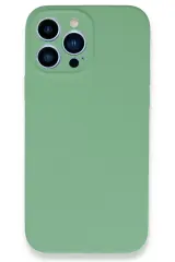 Newface Apple İphone 13 Pro Max Kılıf Lansman Legant Silikon - Yeşil