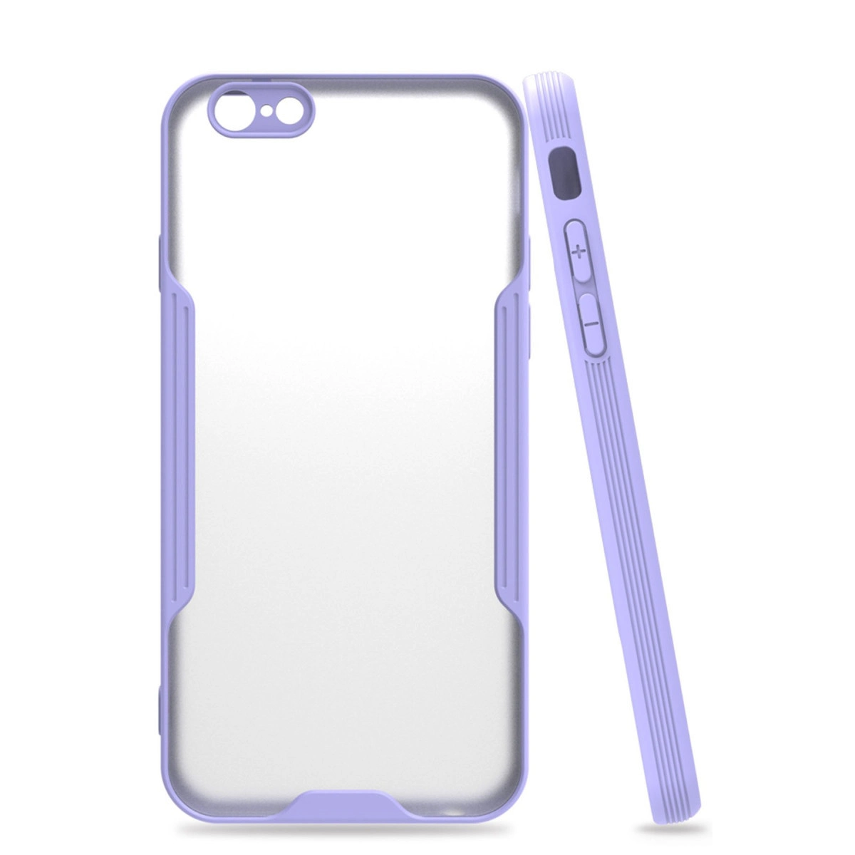 İphone 6 Kılıf Platin Silikon - Lila