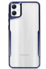 Newface Samsung Galaxy A06 Kılıf Boyi Silikon Kapak - Lacivert