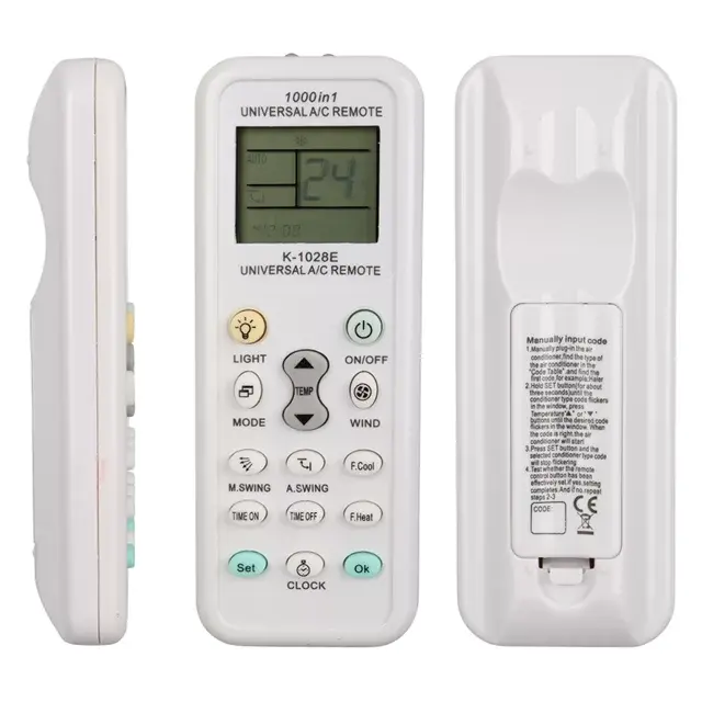 Weko Wk-29275 Tüm Klimalarla Uyumlu Akıllı 1000 Kodlu Universal Klima Kumandası (evrensel)