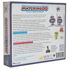Mr. Toys Matchingoo Hafıza Ve Eşleştirme Oyunu Afacan Robotlar