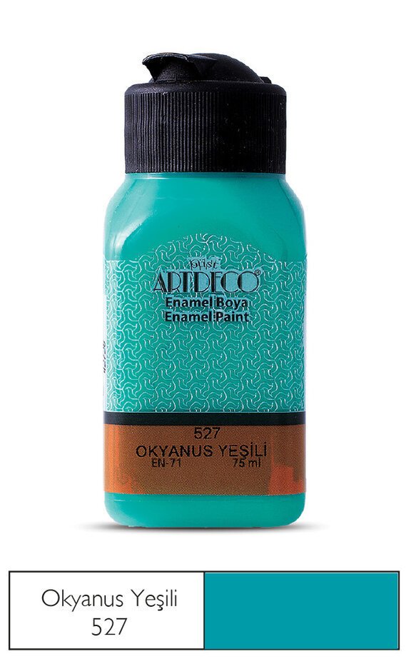 Enamel Boya 75ml N:527 Okyanus Yeşili