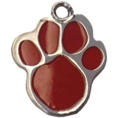 Patili Kedi Köpek İsimlik Aksesuar 2 cm Kırmızı