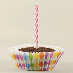 Pasta Mumu - Sönmeyen Mum - 10 Adet - Tekrar Yanan Mum