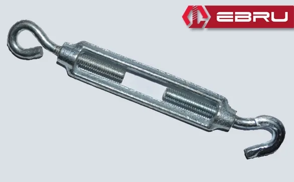 Kanca, Çelik Halat, Yük Gerdirme 12mm - 10 Adet