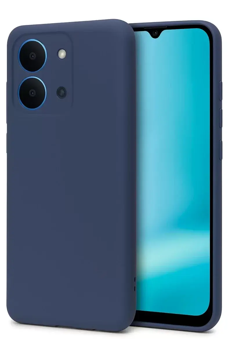 Newface Xiaomi Redmi 15c 4g First Silikon - Lacivert