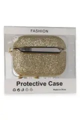 Newface Airpods Pro 2 (2.nesil) Spell Simli Kılıf - Gold