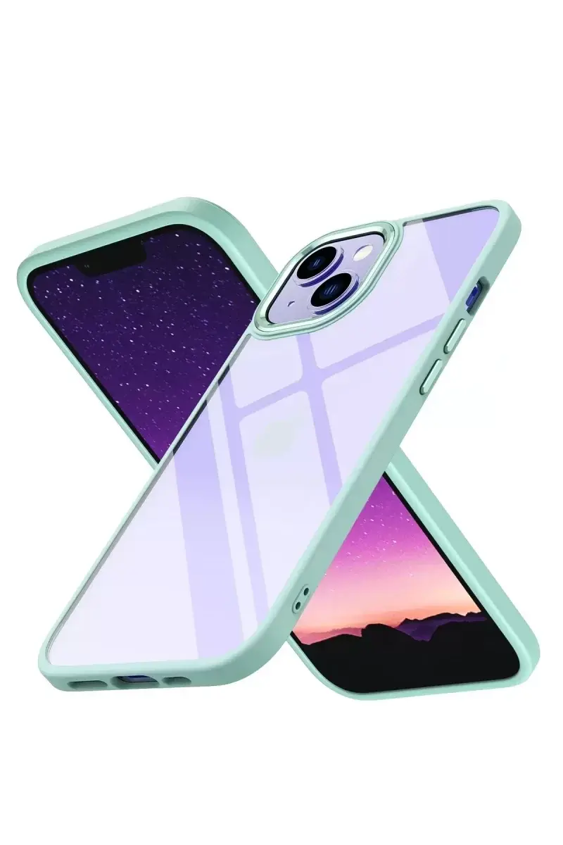 Newface İphone 15 Kılıf Power Silikon - Yeşil
