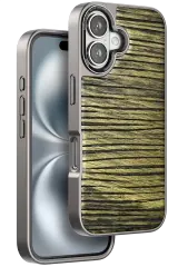 Venco Apple İphone 16 Wave Kapak - Koyu Kahve