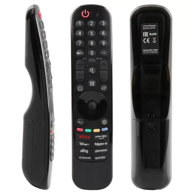 Rm-l1863 Lg Netflix Prime Video Rakuten Sling Disney+ Tuşlu Lcd Led Tv Kumanda