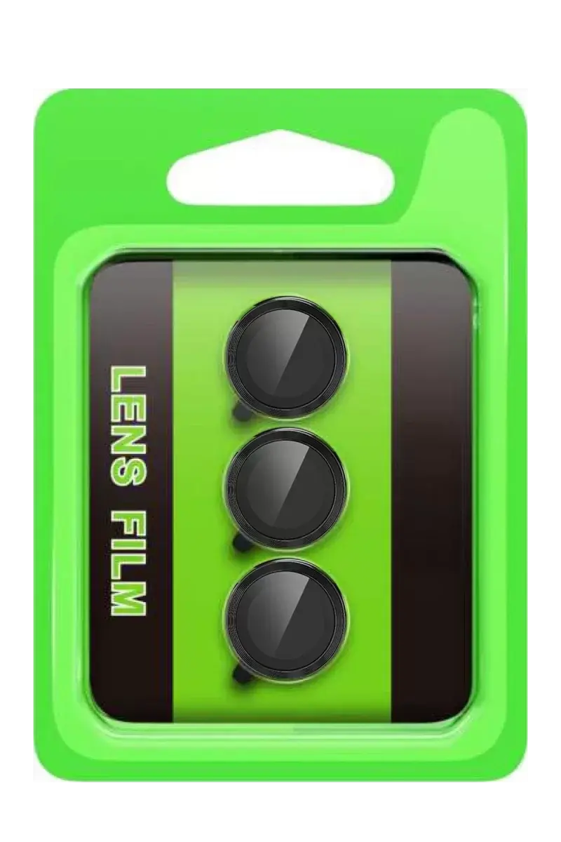 Newface Samsung Galaxy S25 Fe Raze Metal Kamera Lens - Siyah