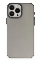 Newface İphone 15 Pro Kılıf Modos Metal Kapak - Siyah