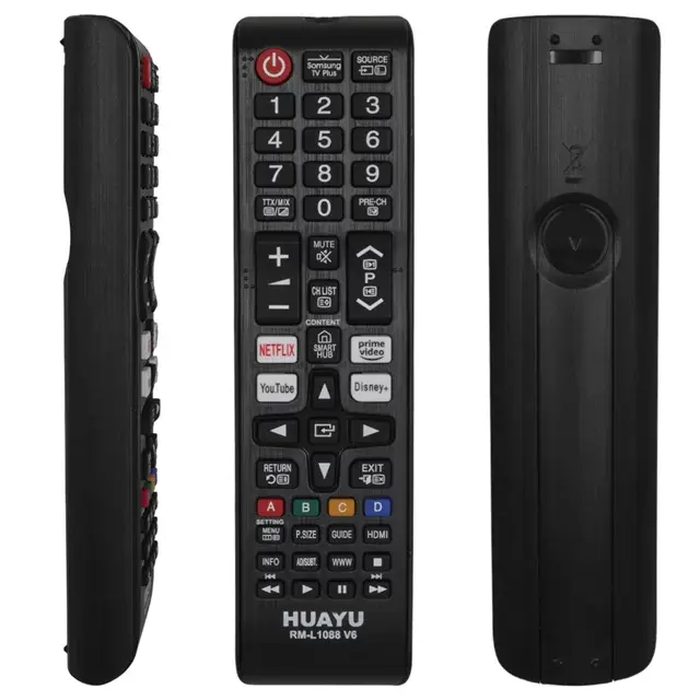 Rm-l1088 V6 Netflix Rakuten Amazon Prime - Disney+ Tuşlu Samsung Lcd Led Tv Kumanda