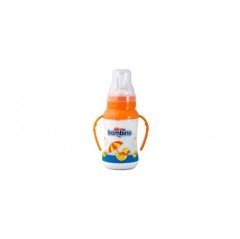 Bambino Biberon Ayıcıklı Kavranabilir 150 ml - Turuncu