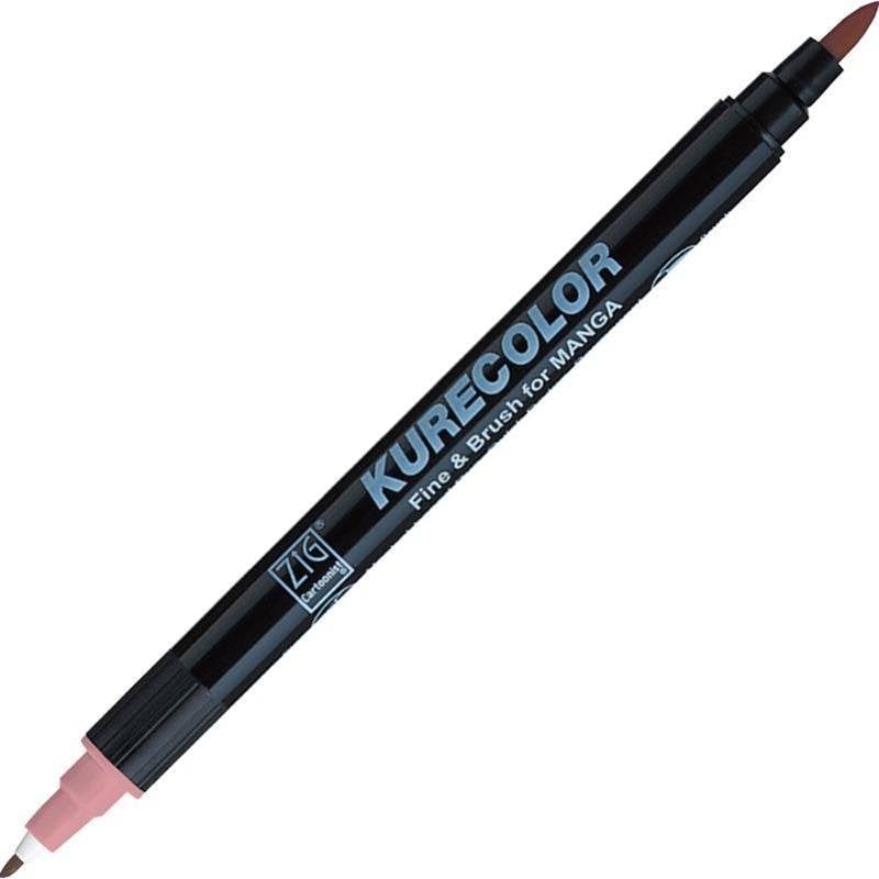 Kurecolor Fine&Brush For Manga Çift Taraflı Kalem N:262 Pale Rose