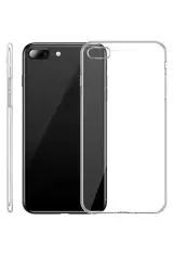 Newface İphone 8 Plus Kılıf Lüx Şeffaf Silikon