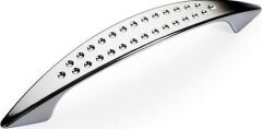Noktalı Dolap Çekmece Kulpu 96 mm Krom
