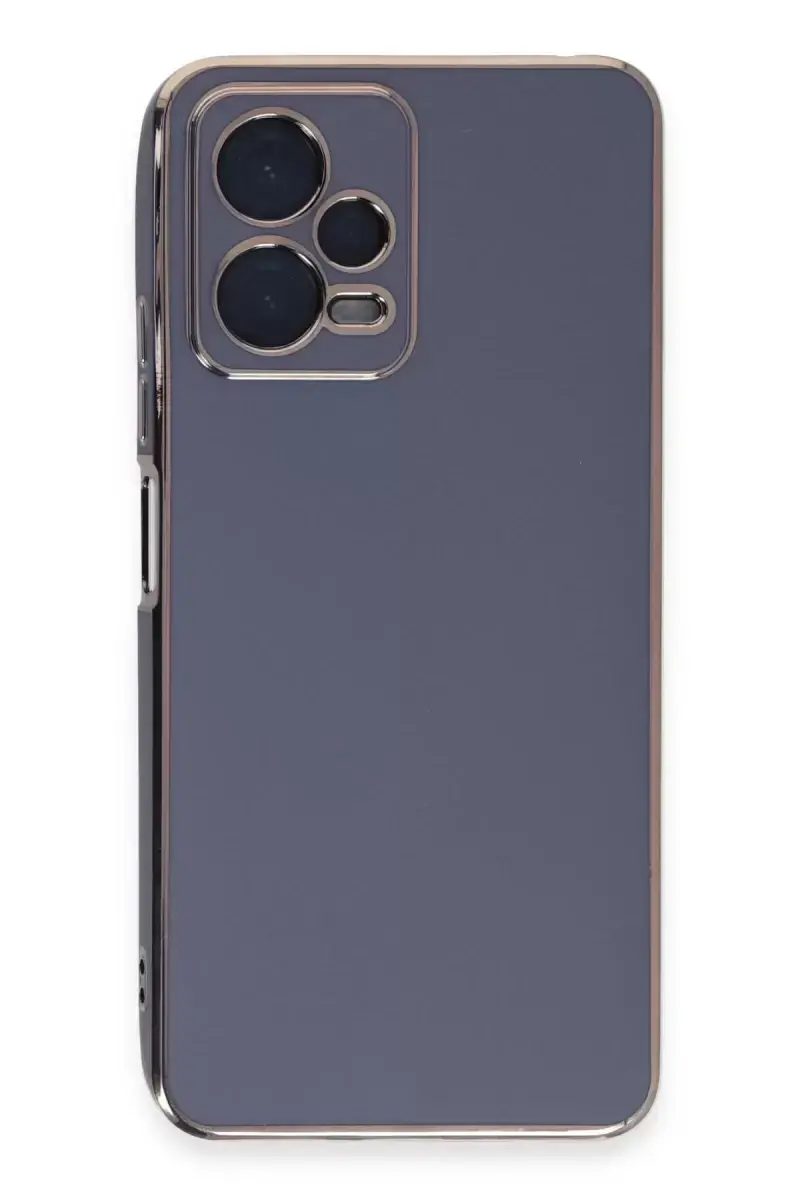 Newface Xiaomi Redmi Note 12 Pro Plus Kılıf Volet Silikon - Mavi