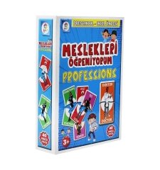 Laço Games Meslekleri Öğreniyorum Eğitici Kartlar 40 Parça