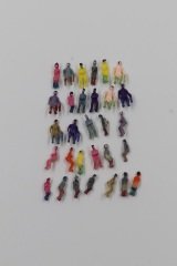Maket Oturan İnsan Figürü 25'li - 1/150