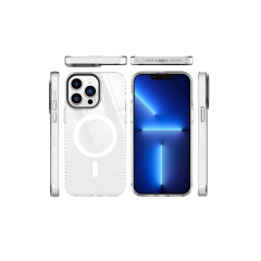 İphone 13 Pro Kılıf Beta Magneticsafe Silikon - Şeffaf